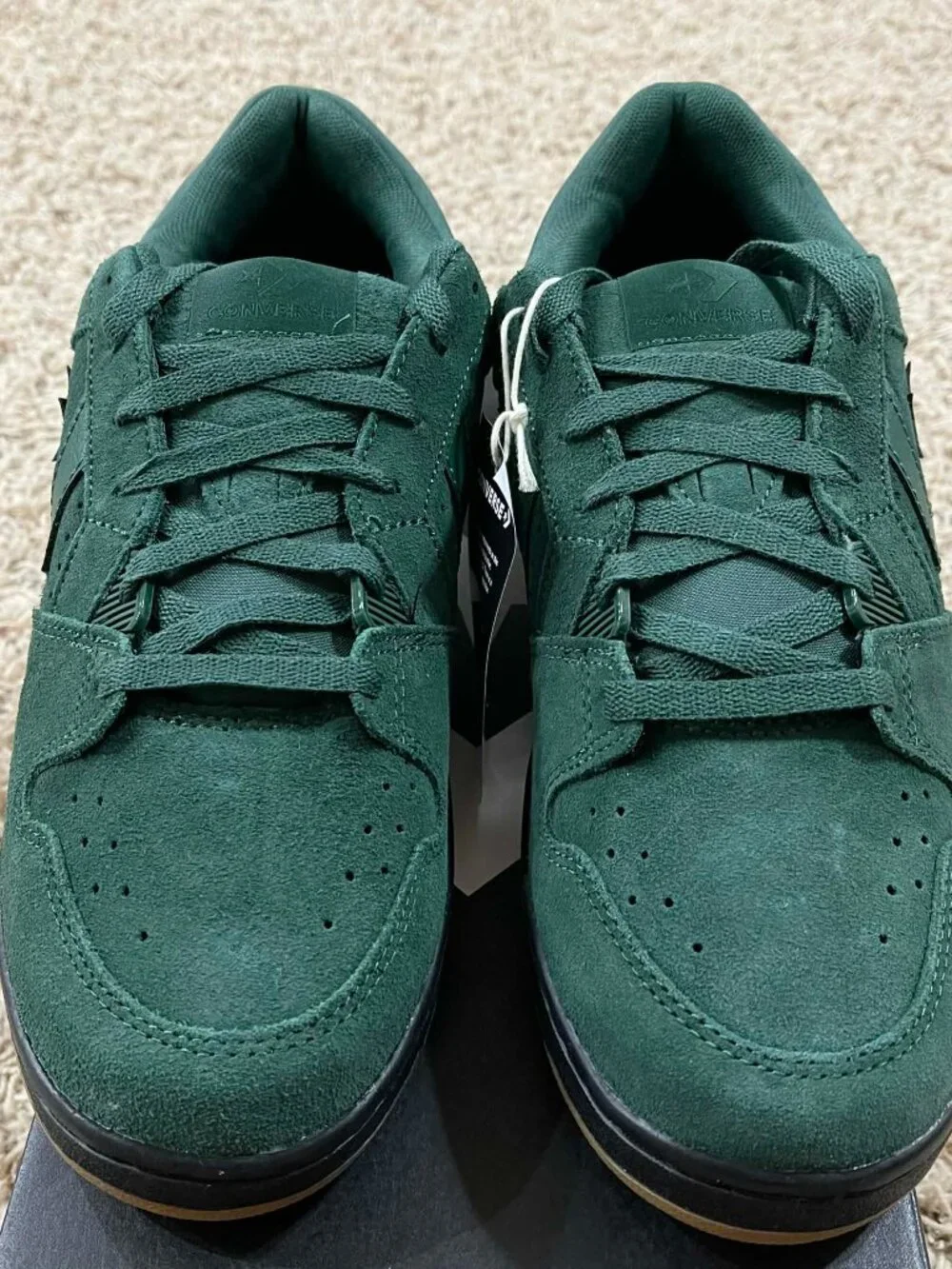 Converse Men's CL98 Suede Low Top Sneakers Shoes Green, Size 11 (New)